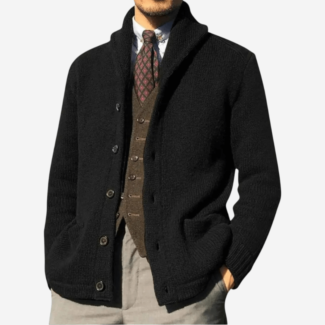 LUXEOUTFIT | Wool Knit Cardigan