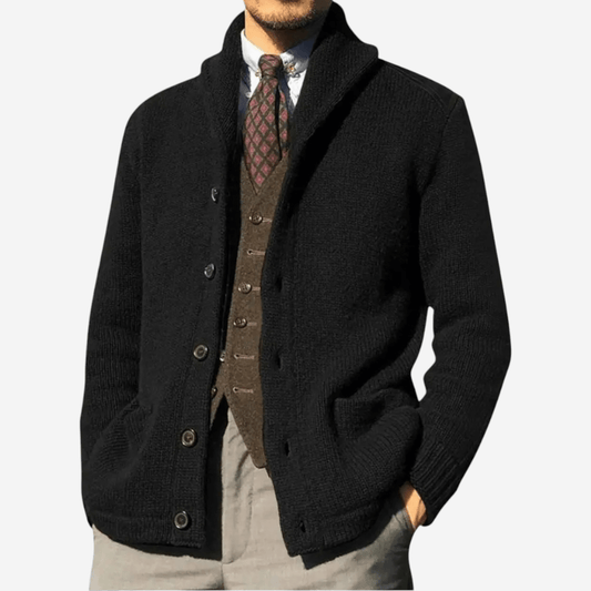 LUXEOUTFIT | Wool Knit Cardigan