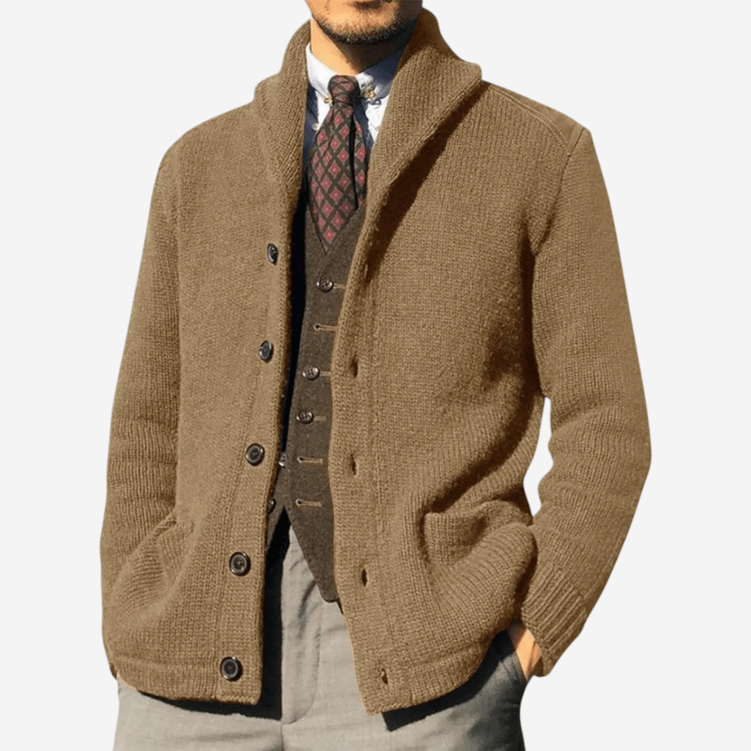 LUXEOUTFIT | Wool Knit Cardigan