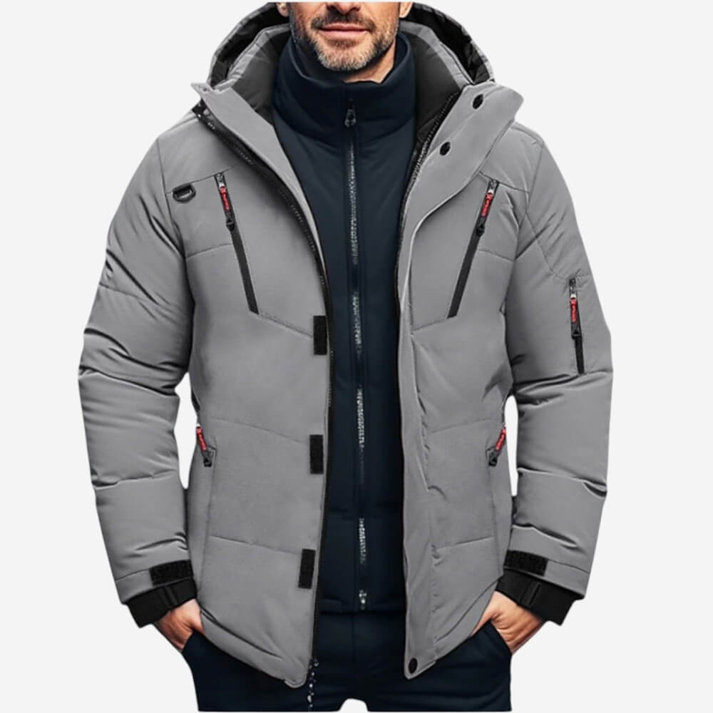 LUXEOUTFIT | Hooded Ski Jacket