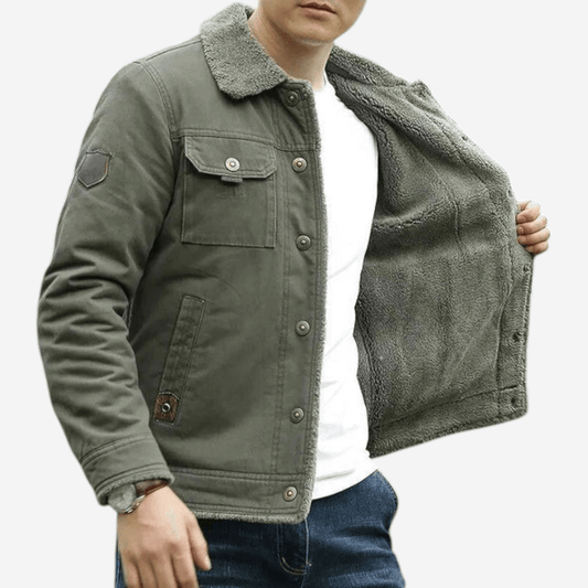 LUXEOUTFIT | Sherpa Lined Jacket