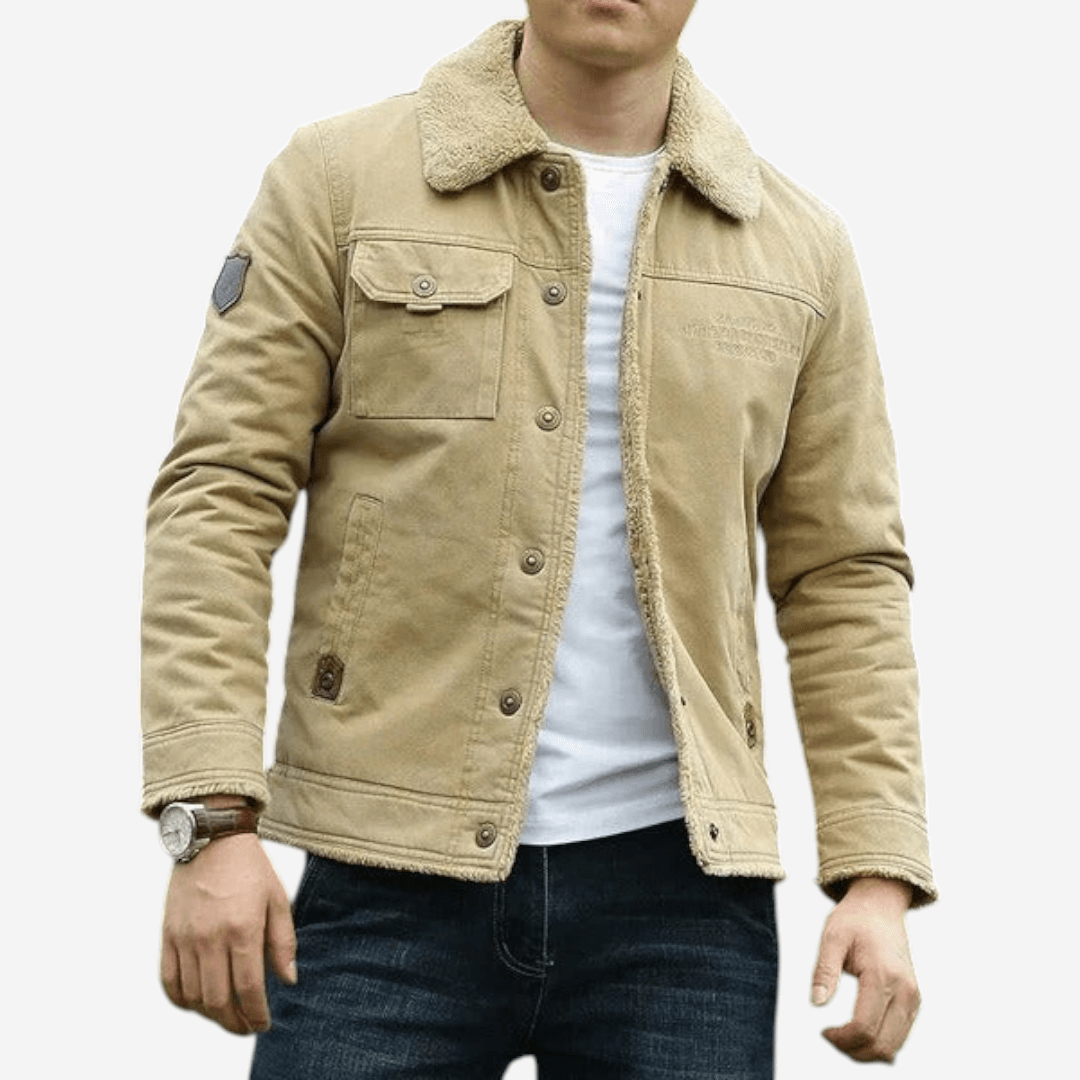 LUXEOUTFIT | Sherpa Lined Jacket
