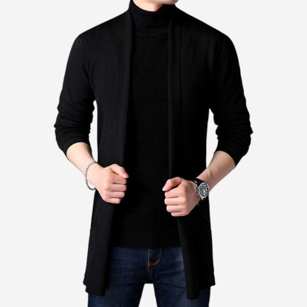 LUXEOUTFIT | Relaxed Long Cardigan