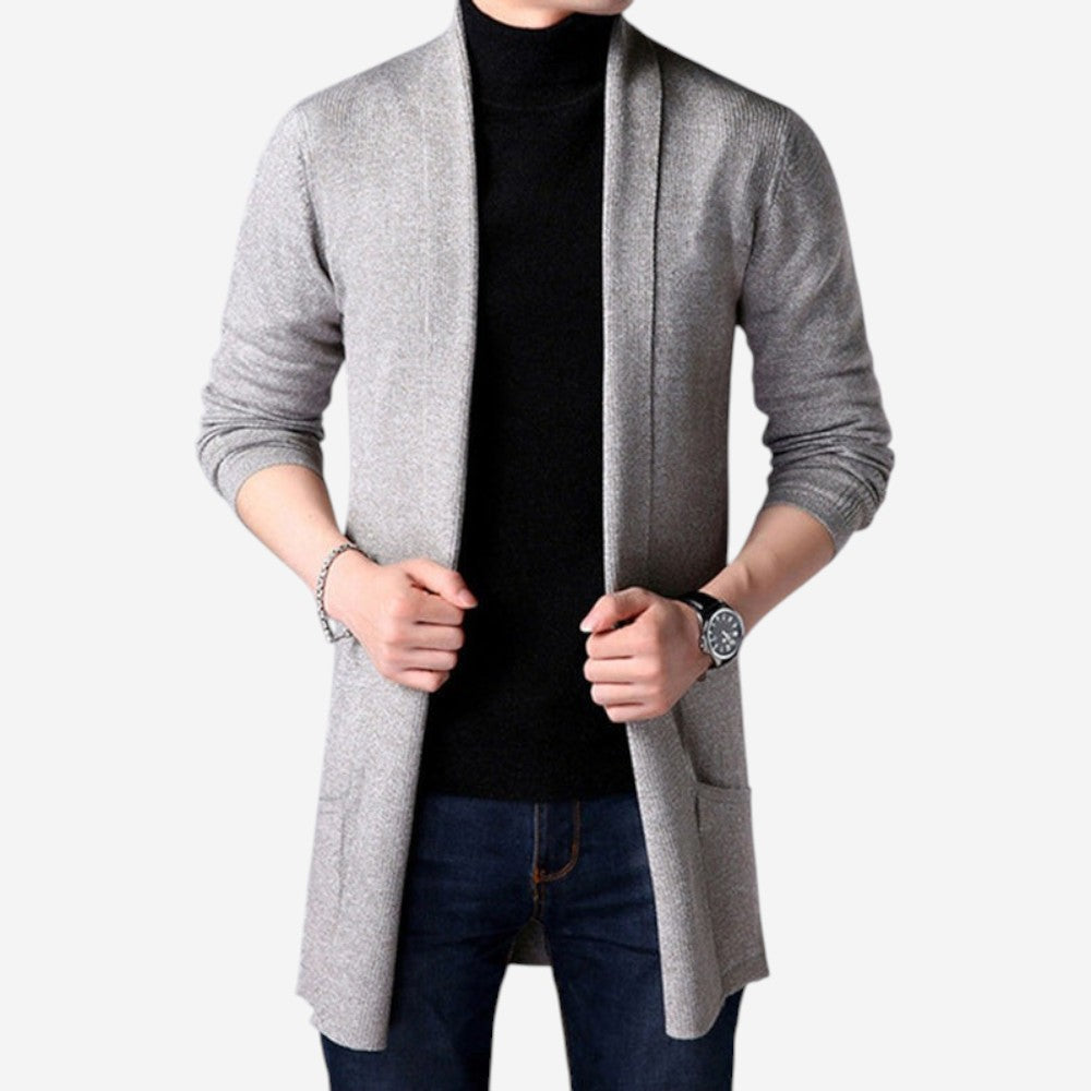 LUXEOUTFIT | Relaxed Long Cardigan