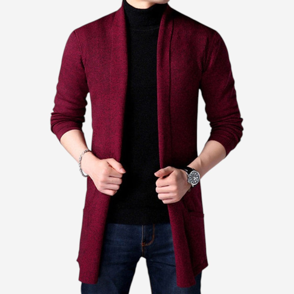 LUXEOUTFIT | Relaxed Long Cardigan