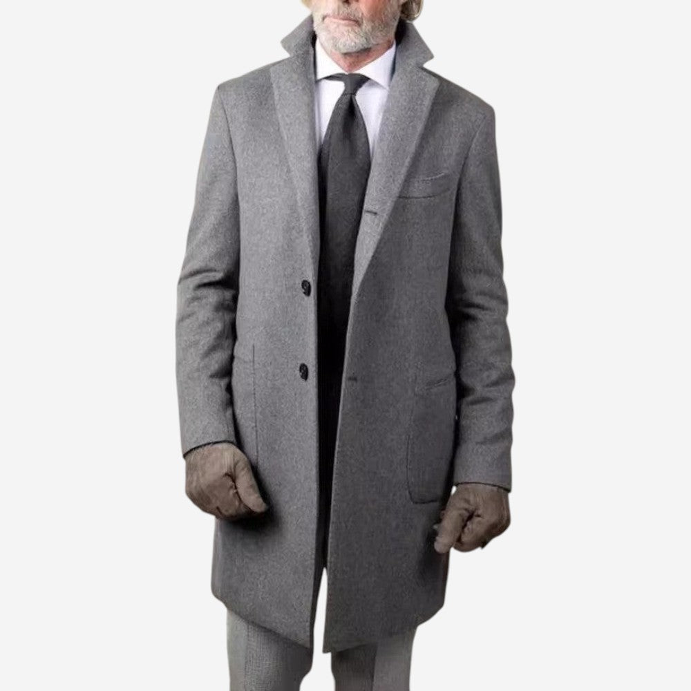 LUXEOUTFIT | Tailored Wool Overcoat