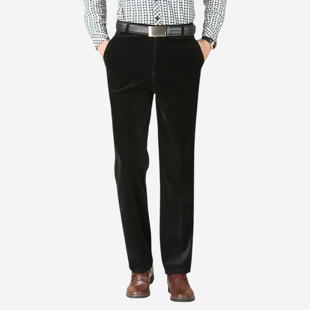Tynro | Corduroy Straight Trousers