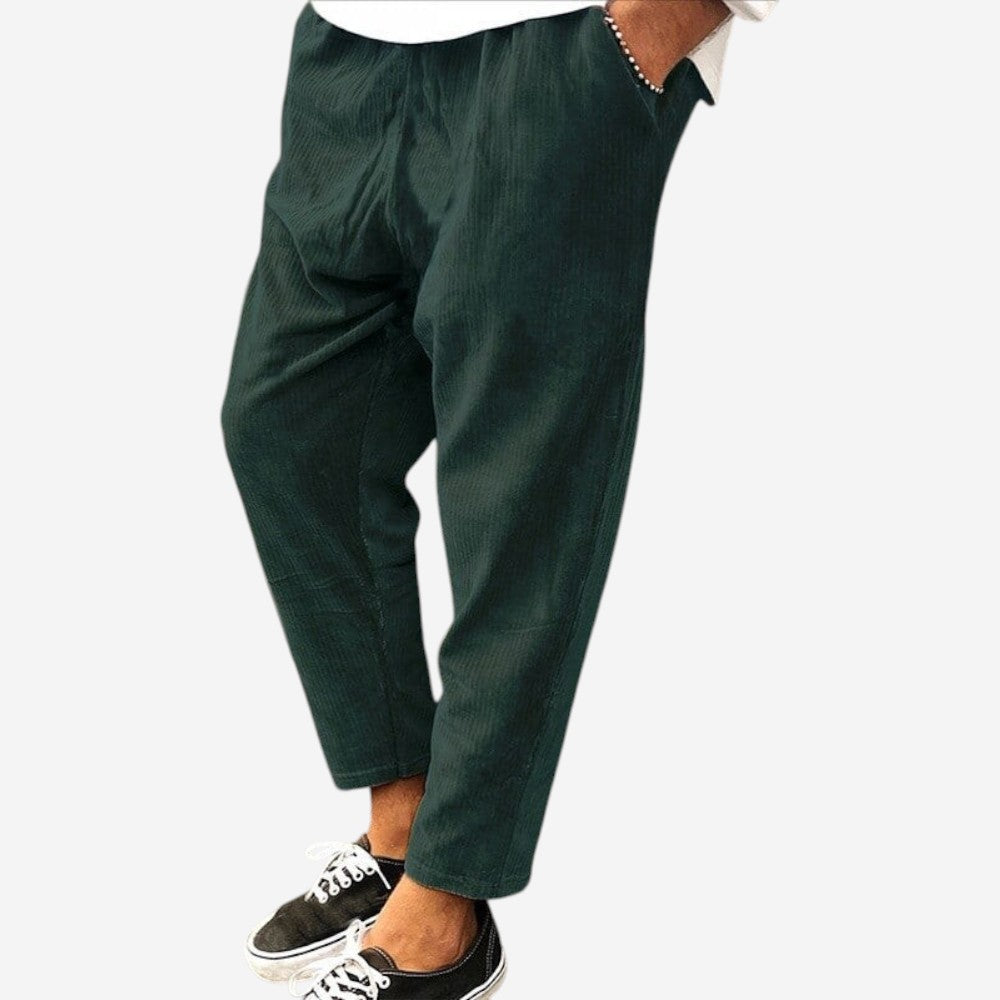 LUXEOUTFIT | Loose Corduroy Trousers