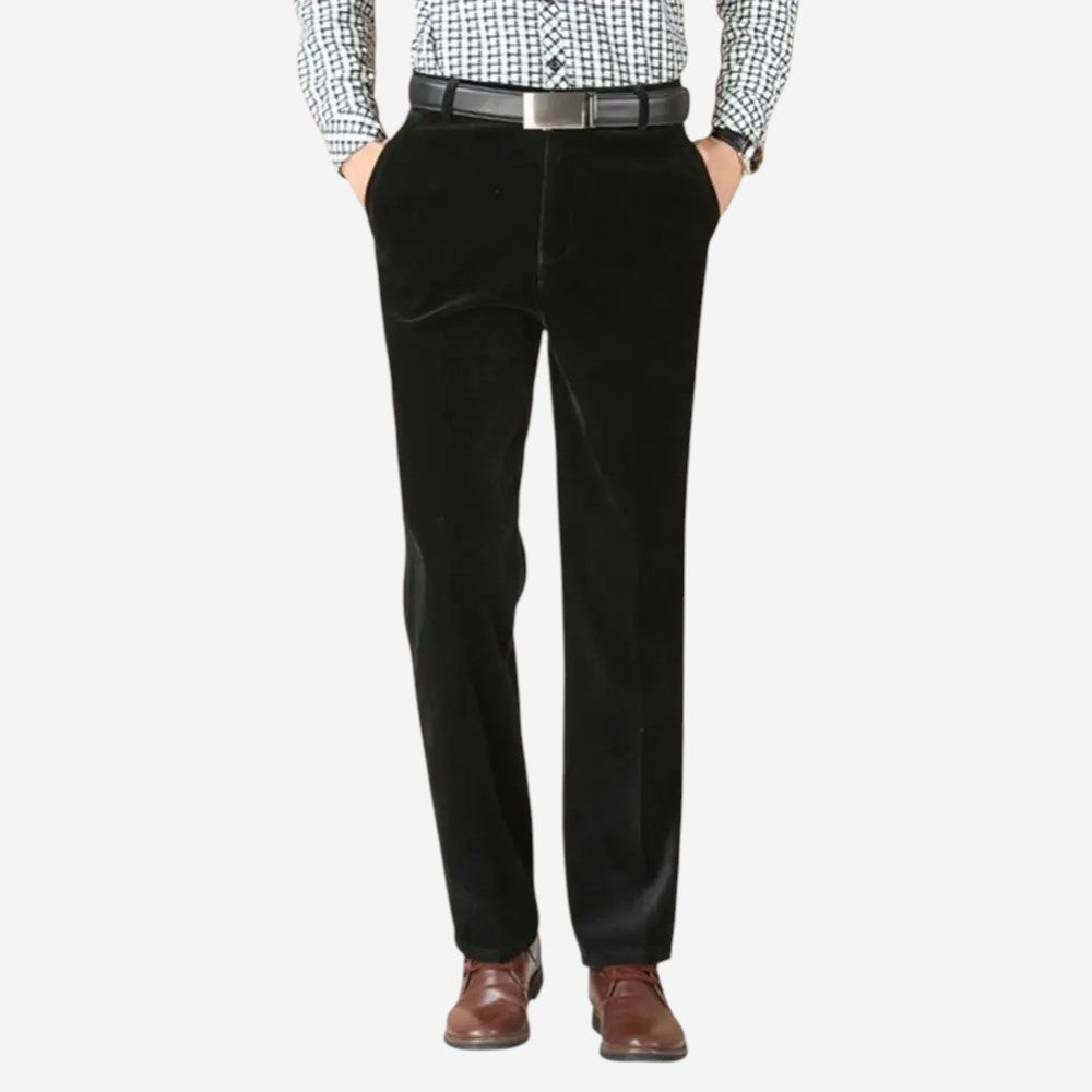 Tynro | Corduroy Straight Trousers