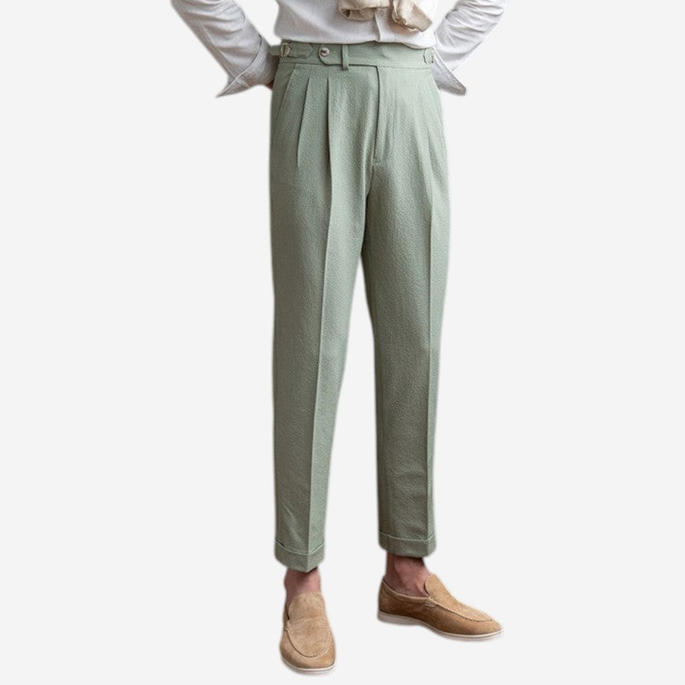 Tynro | Pleated Work Trousers