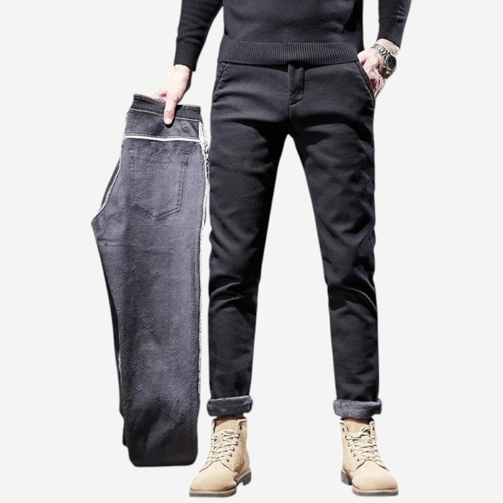 LUXEOUTFIT | Corduroy Fleece Trousers